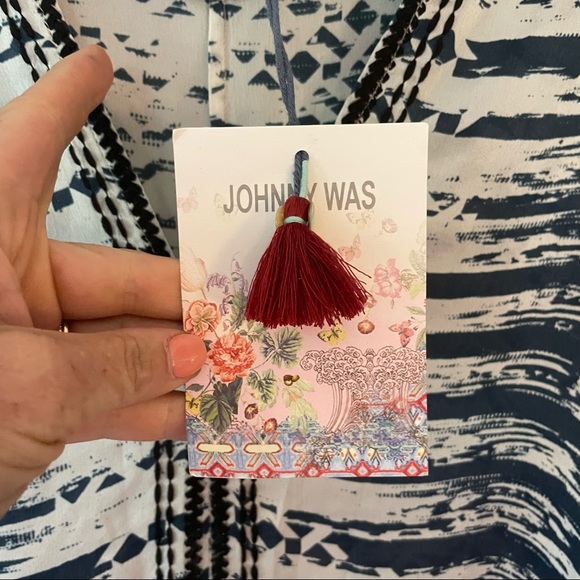 Johnny Was Biya Silk tunic XS NWT - Picture 4 of 9